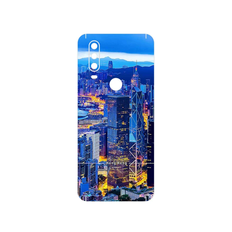 برچسب پوششی ماهوت مدل Hong Kong City مناسب برای گوشی موبایل موتورولا One Action