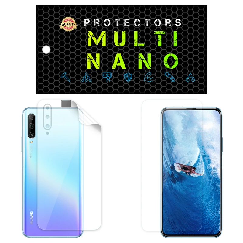 محافظ صفحه نمایش مولتی نانو مدل X-SFT مناسب برای گوشی موبایل هوآوی P Smart Pro  2019 به همراه محافظ پشت