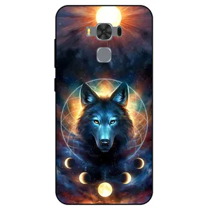 Megafone Wolf and Moon 8006 Cover For Asus Zenfone 3 Max / ZC553KL
