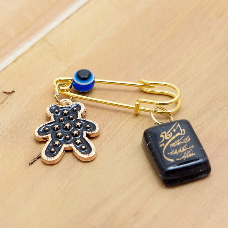 سنجاق سینه دخترانه مدل خرس P2 سنجاق سینه دخترانه مدل خرس P2