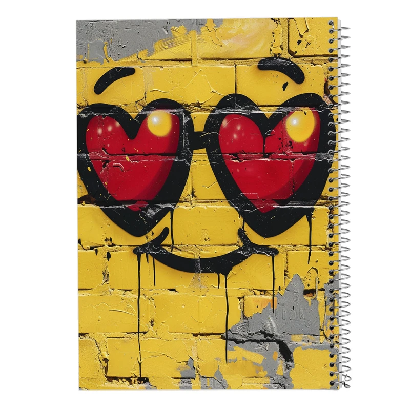 دفتر نقاشی 50 برگ مدوپد مدل عاشقانه love کد DF14269