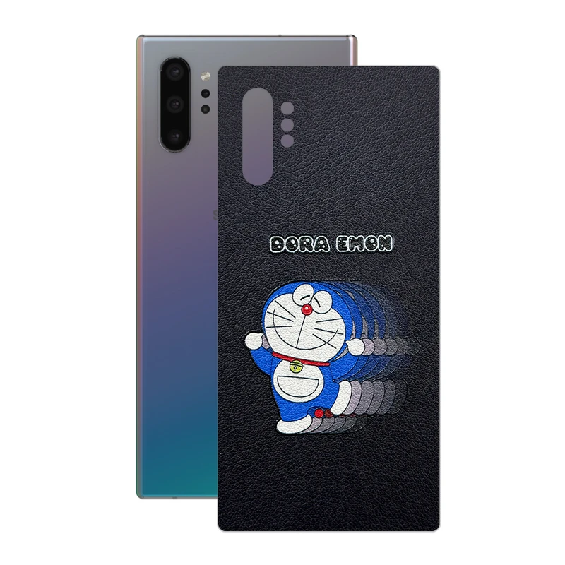 برچسب پوششی ریمکس مدل Leth طرح دورایمون مناسب برای گوشی موبایل سامسونگ Galaxy Note 10 Plus