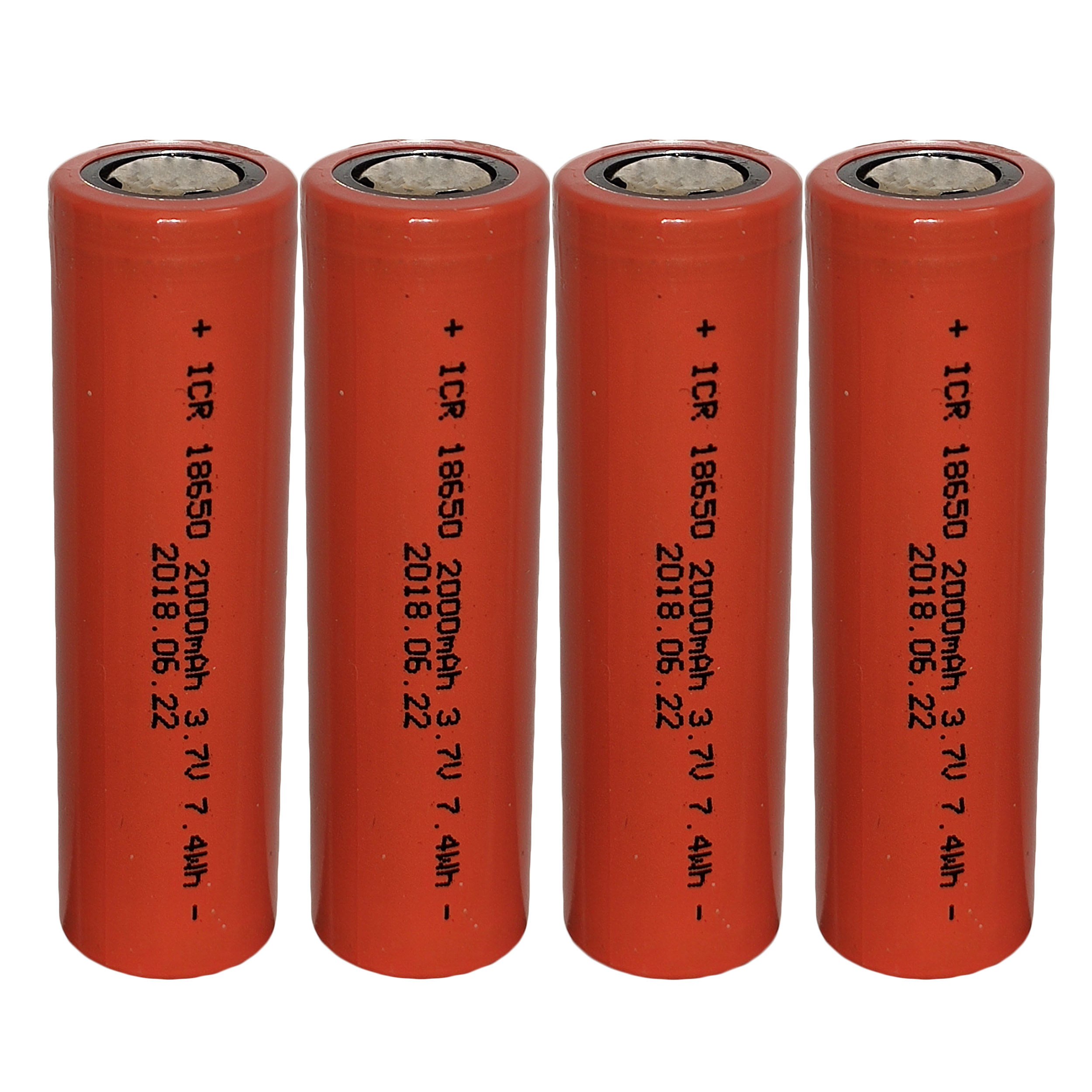 باتری لیتیوم یون قابل شارژ مدل al-2600 ظرفیت 2000 میلی آمپر ساعت بسته 4 عددی