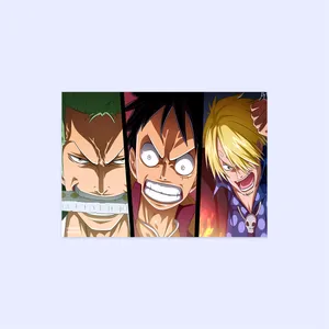 پوستر هومرو مدل فلزی طرح انیمه وان پیس کد PS1362