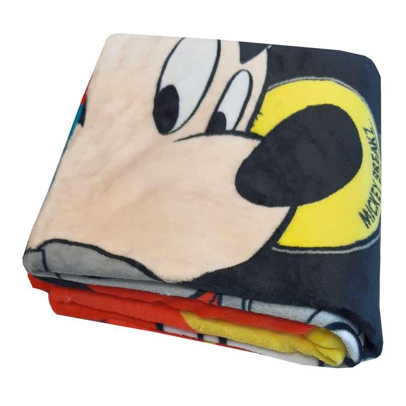 پتو مسافرتی طرح میکی موس سایز 160x220 سانتی متر