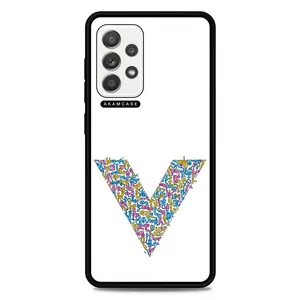 AKAM AMC-WSGA52-ALPHADOODLEBET-22 Cover For Samsung Galaxy A52