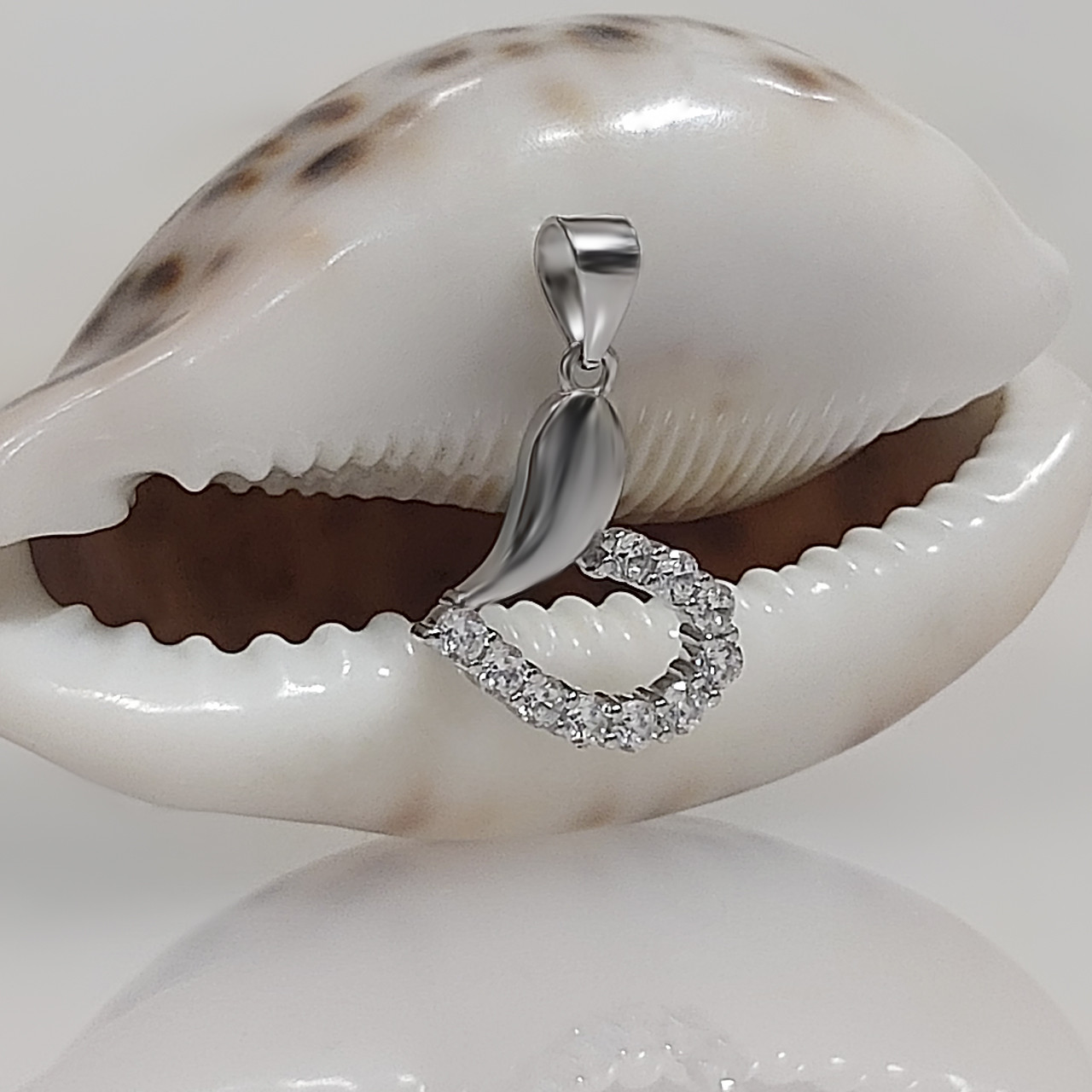 آویز گردنبند نقره زنانه اقلیمه کد VN430