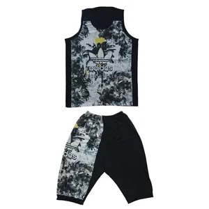 ست تاپ و شلوارک ورزشی مردانه مدل 545658