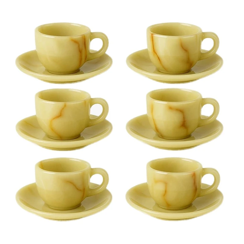 ست فنجان و نعلبکی ۶ پارچه مدل انورکس