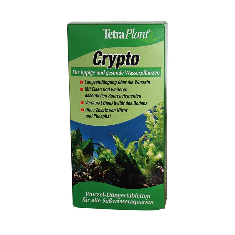 کود کامل گیاهان آکواریوم تترا مدل Crypto بسته 50 عددی