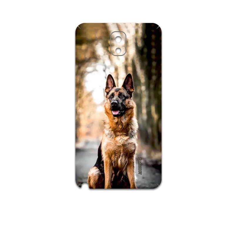 برچسب پوششی ماهوت مدل Dog-1 مناسب برای گوشی موبایل سامسونگ Galaxy Note 3