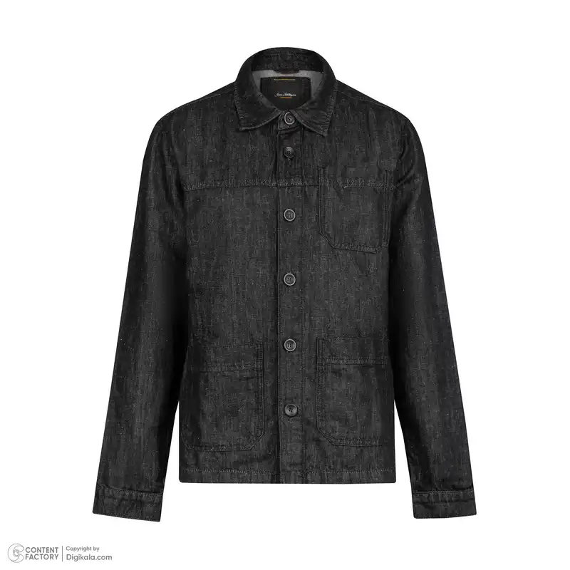 کت جین مردانه جک اند جونز مدل 12216891