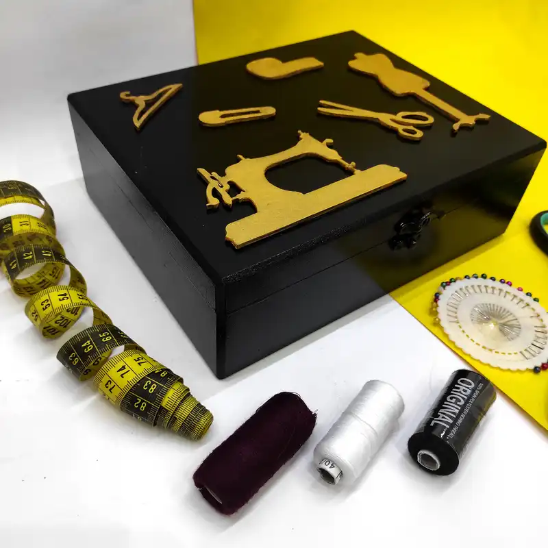 جعبه لوازم خیاطی مدل برجسته کد m2025