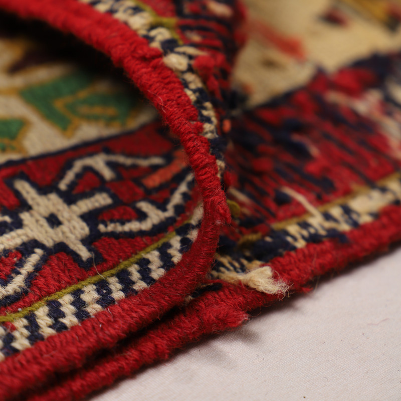 گلیم دستبافت نیم متری مدل ورنی کد 4030910