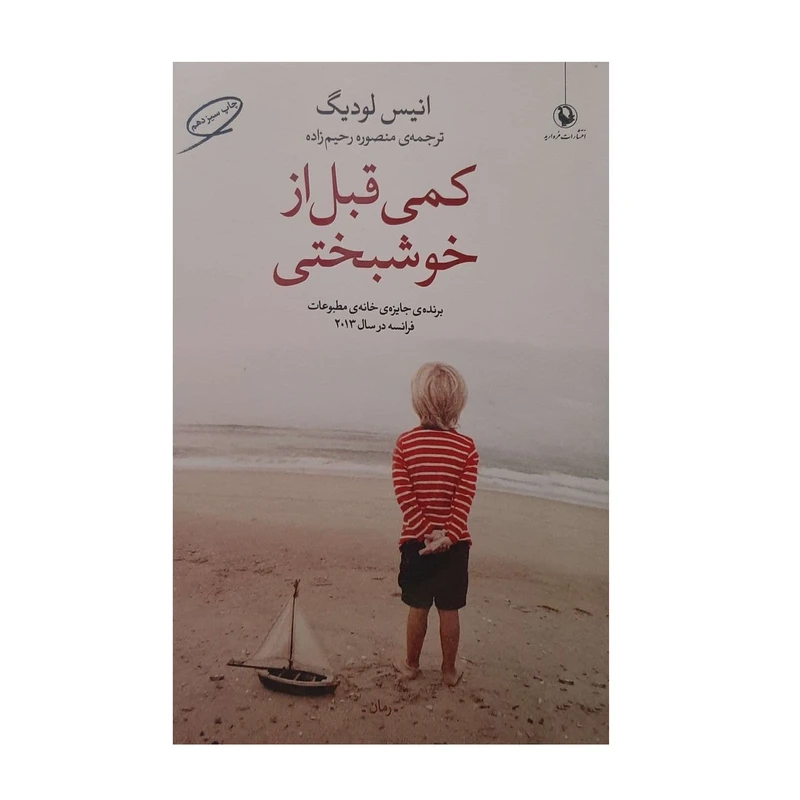 کتاب  کمی قبل از خوشبختی اثر انیس لودیگ انتشارات مروارید