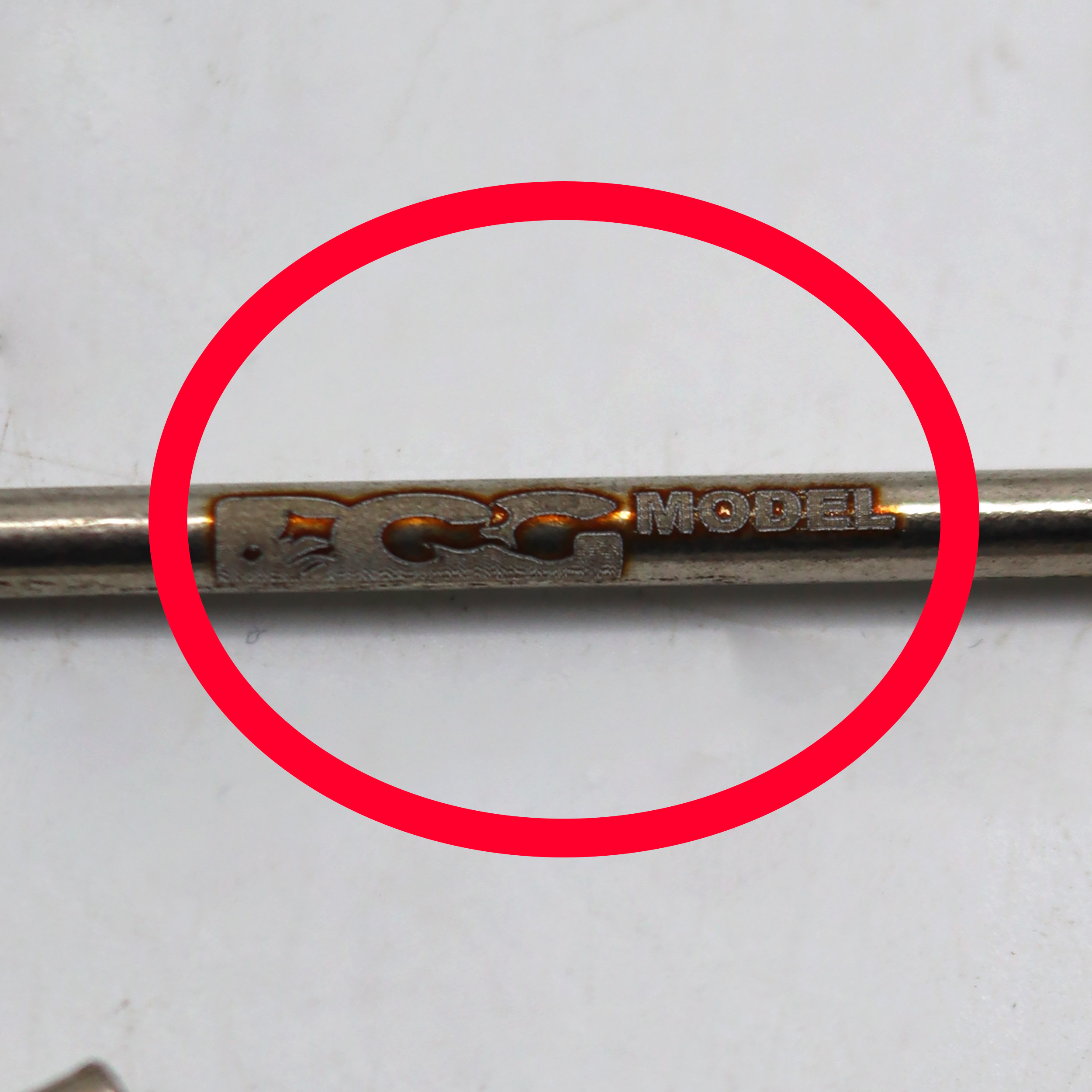 قلاب اویز مدل داگ طرح اس شکل کد YPB-BARIK-9.5CM مجموعه 10 عددی