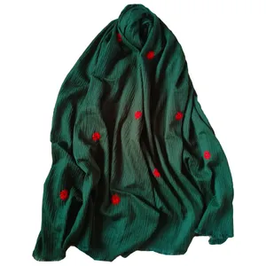 شال زنانه مدل گلدوزی شده با دست