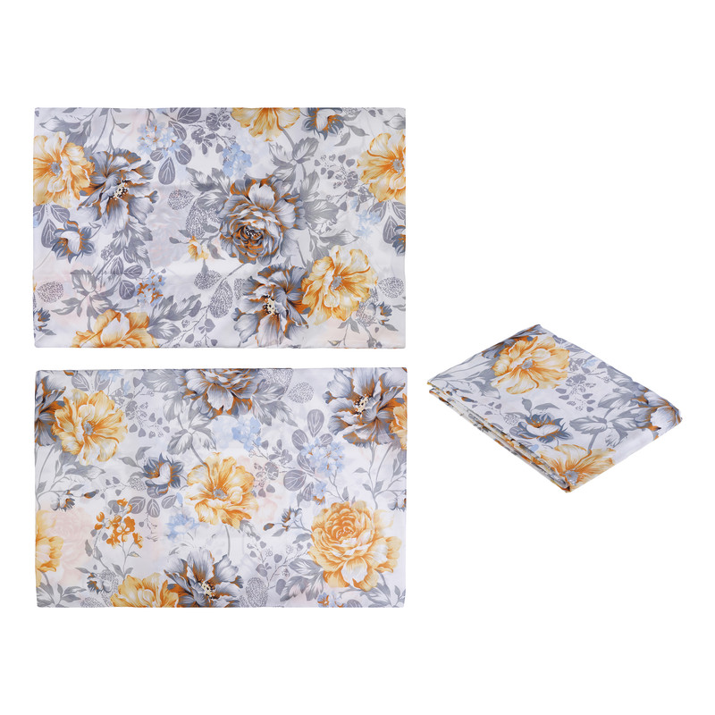 سرویس روتختی مدل گل 2 نفره 3 تکه 