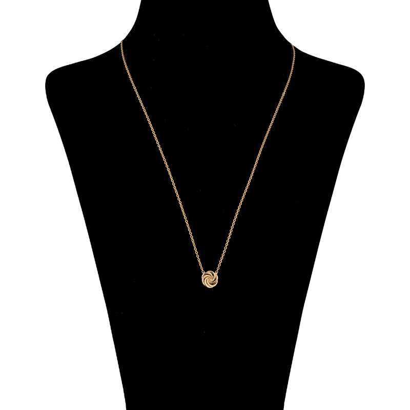 گردنبند طلا 18 عیار زنانه پرسته مدل WN1010