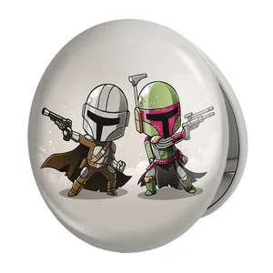 آینه جیبی خندالو طرح جنگ ستارگان Star Wars مدل تاشو کد 10281 