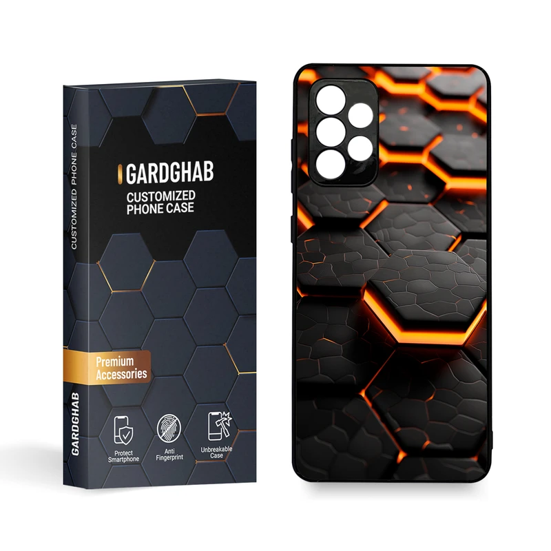 کاور گارد قاب مدل ساده مناسب برای گوشی موبایل سامسونگ Galaxy A72