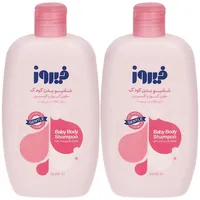 شامپو بدن بچه فیروز مدل A10 حجم 300 میلی لیتر مجموعه 2 عددی