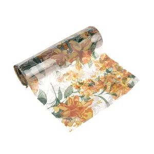Penguin Royal Transparent Tablecloth Plastic Roll Of 13m