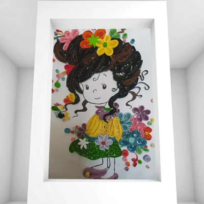 تابلو ملیله کاغذی مدل 1399