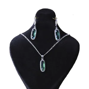 نیم ست نقره زنانه مدل AVN_N152