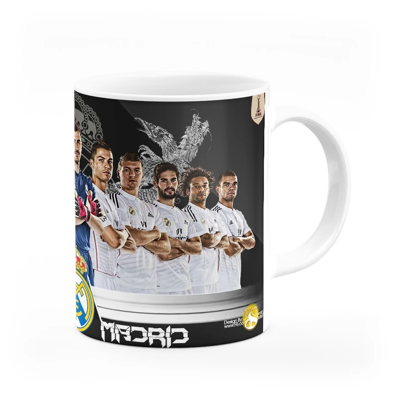 ماگ هومرو طرح تیم باشگاه فوتبال رئال مادرید مدل MG4989