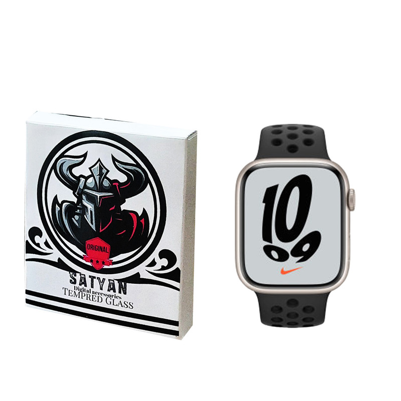 محافظ صفحه نمایش ساتیان مدل PMMAT مناسب برای اپل واچ Watch 42mm Series 3