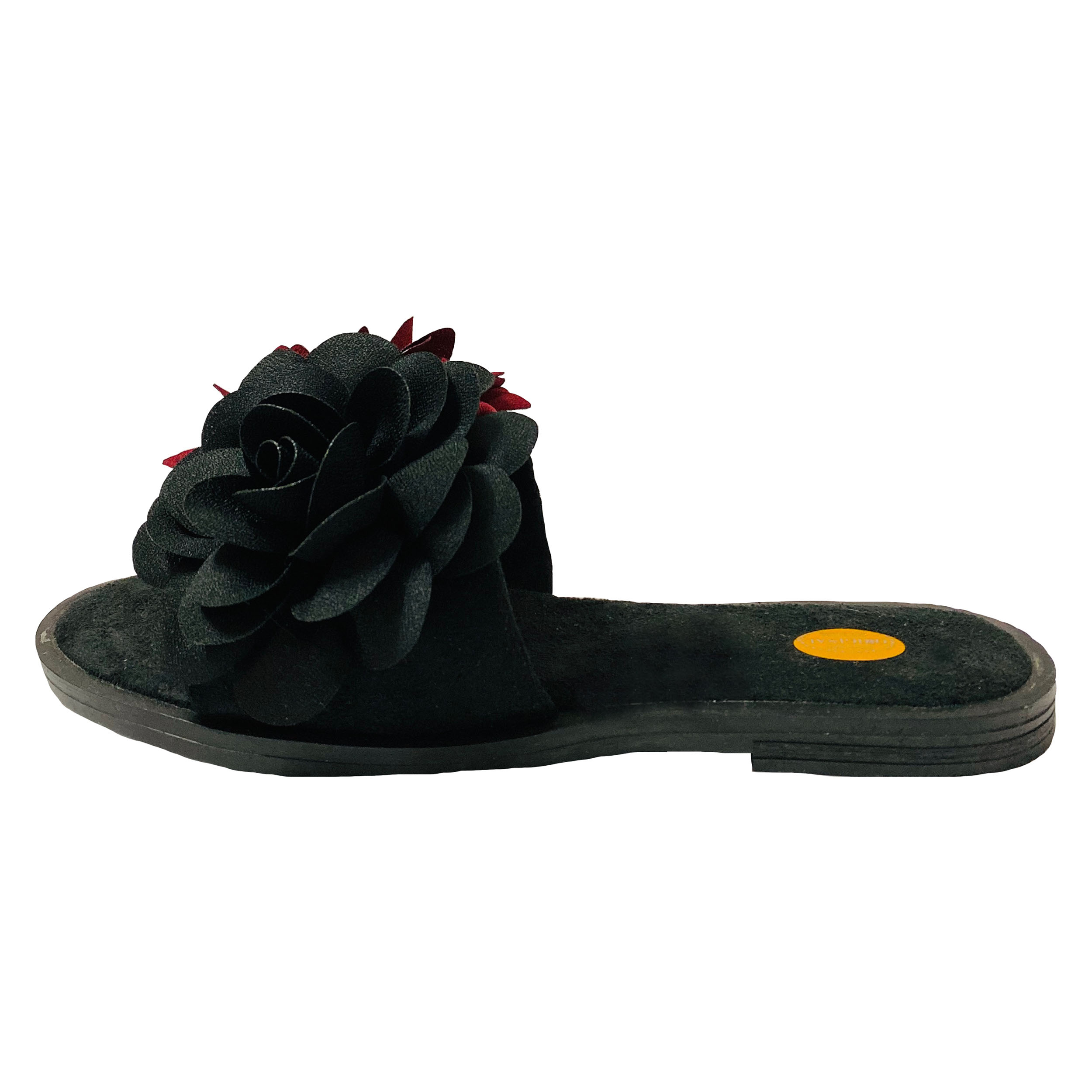صندل زنانه مدل P1-flower-BKRD
