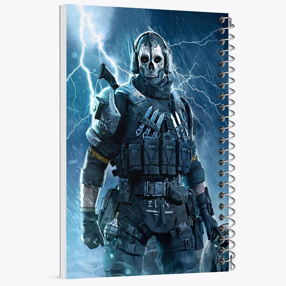 دفتر مشق 50 برگ خندالو مدل بازی کال آف دیوتی مدرن وارفر وارزون گوست کد 26118 دفتر مشق 50 برگ خندالو مدل بازی کال آف دیوتی مدرن وارفر وارزون گوست کد 26118