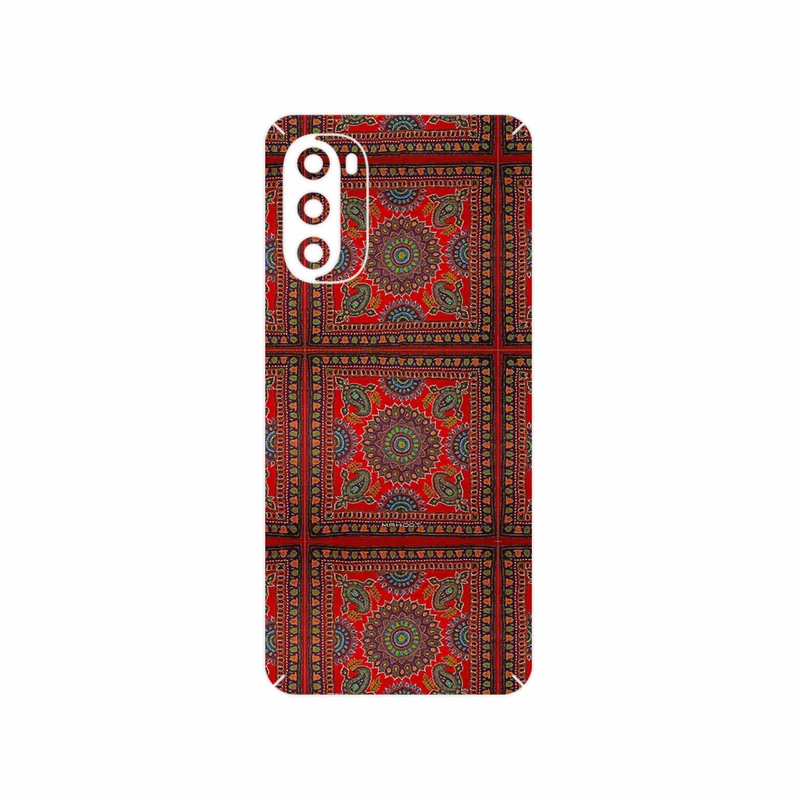 برچسب پوششی ماهوت مدل Embroidered Rug مناسب برای گوشی موبایل موتورولا Moto G52