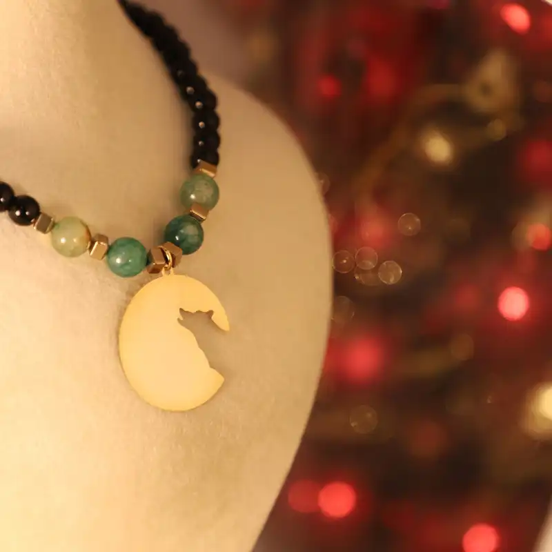 گردنبند طلا 18 عیار زنانه الن نار مدل   ELN10409