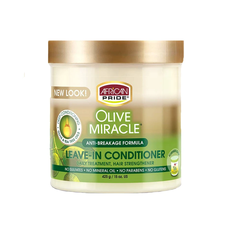 نرم‌کننده مو آفریکن پراید مدل Anti-Breakage Leave in حجم 425 میلی‌لیتر