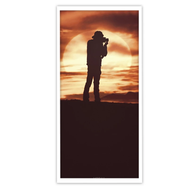 تابلو بکلیت طرح منظره غروب و عکاس مدل W-S3478