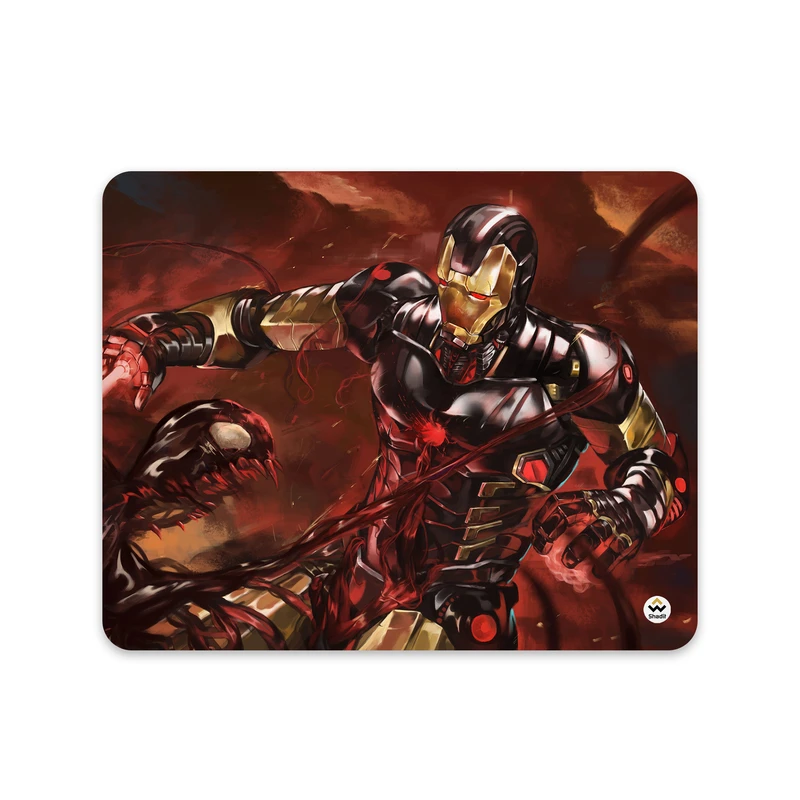 ماوس پد شادیت مدل Iron Man کد583 سایز 24*19 سانتی متر