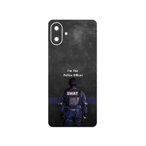 MAHOOT Police Officer Cover Sticker for Samsung Galaxy A07