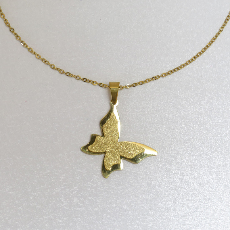 نیم ست زنانه طرح پروانه کد AS031