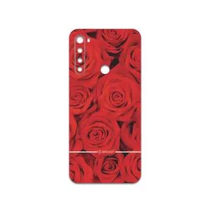 MAHOOT Red-Flower Cover Sticker for Xiaomi Redmi Note 8