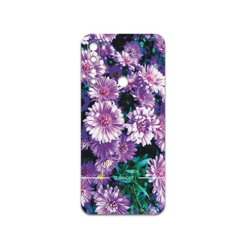 برچسب پوششی ماهوت مدل Purple-Flower مناسب برای گوشی موبایل شیائومی Redmi Note 8
