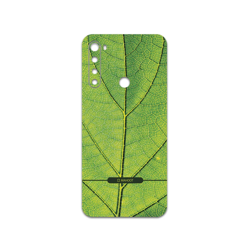 برچسب پوششی ماهوت مدل Leaf-Texture مناسب برای گوشی موبایل شیائومی Redmi Note 8