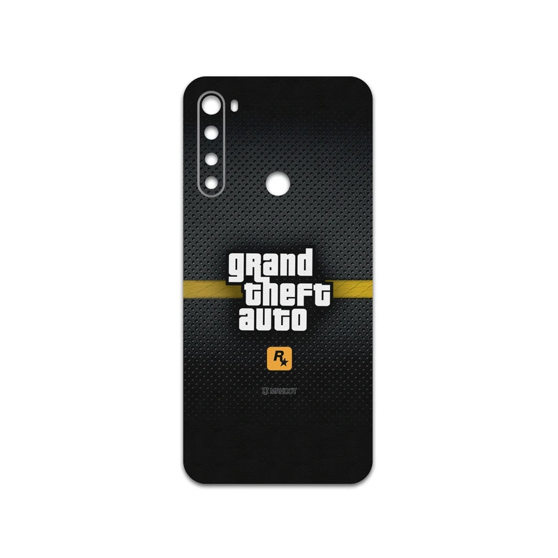 برچسب پوششی ماهوت مدل GTA-Game مناسب برای گوشی موبایل شیائومی Redmi Note 8