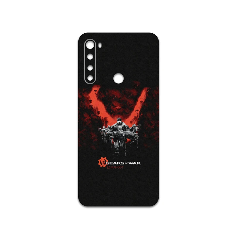 برچسب پوششی ماهوت مدل GEARS-OF-WAR-Game مناسب برای گوشی موبایل شیائومی Redmi Note 8