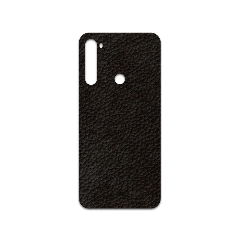 برچسب پوششی ماهوت مدل Dark-Brown-Leather مناسب برای گوشی موبایل شیائومی Redmi Note 8