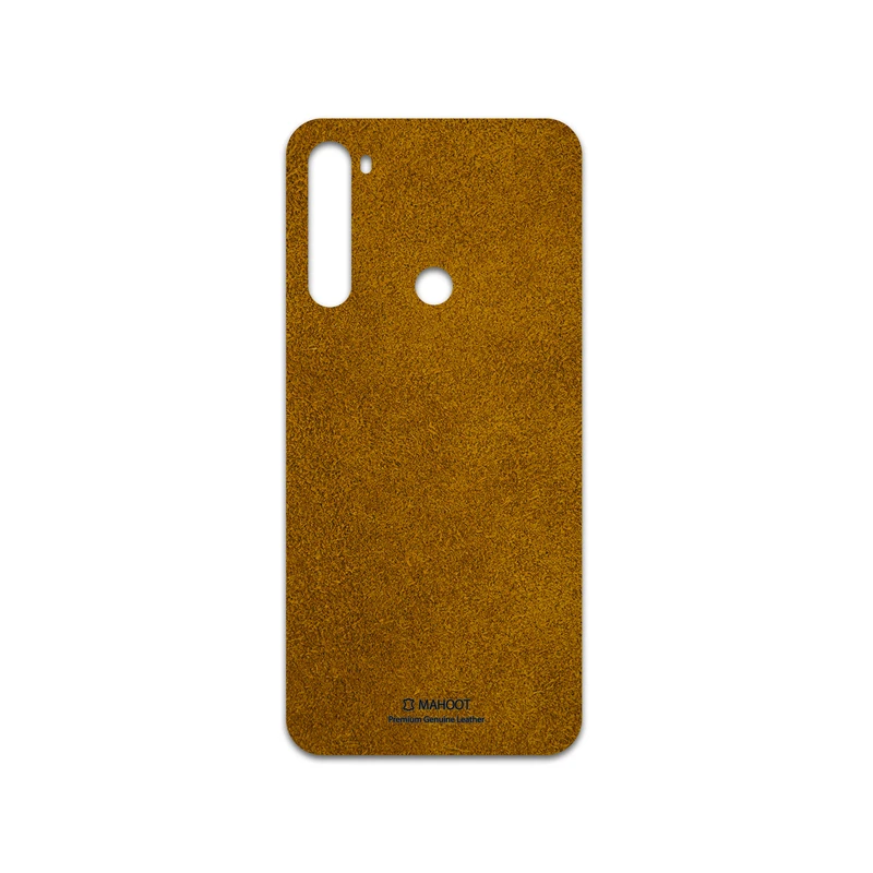 برچسب پوششی ماهوت مدل Brown-Chamois-Leather مناسب برای گوشی موبایل شیائومی Redmi Note 8