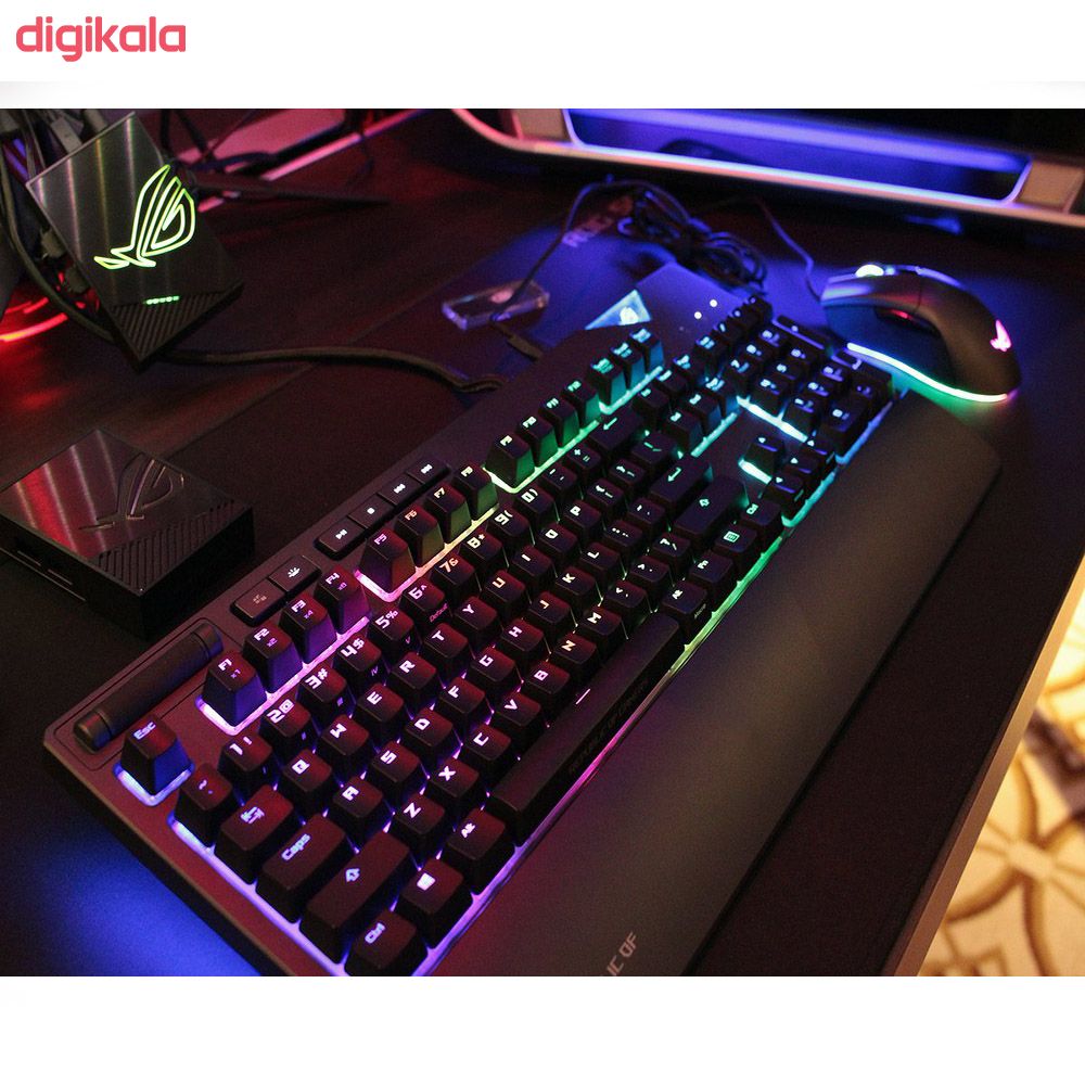 کیبورد مکانیکی مخصوص بازی ایسوس مدل ROG Strix Flare main 1 13