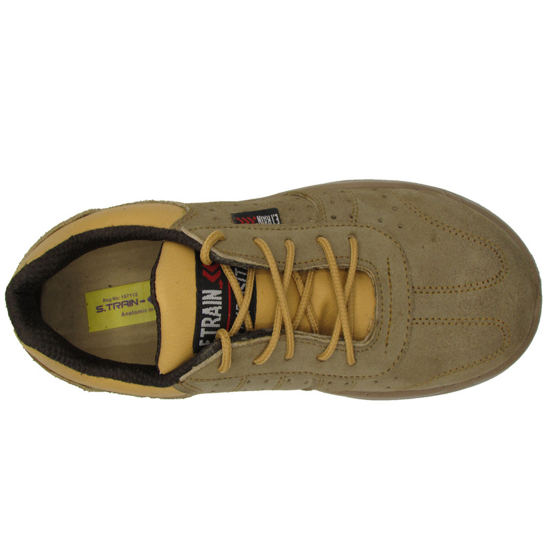 کفش ایمنی ایمن ترن مدل پاور کد 1610 رنگ کرم