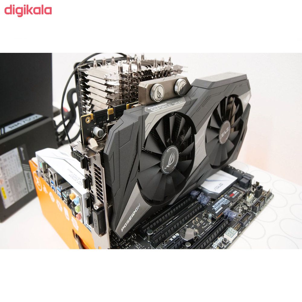 مشخصات قیمت و خرید کارت گرافیک ایسوس مدل Rog Poseidon Gtx1080ti P11g Gaming دیجی کالا